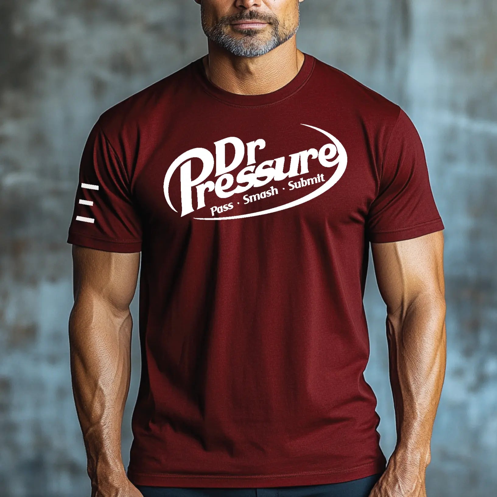 JIU-JITSU - Dr. Pressure - Pass, Smash, Submit - BJJ Funny Meme Premium T-Shirt