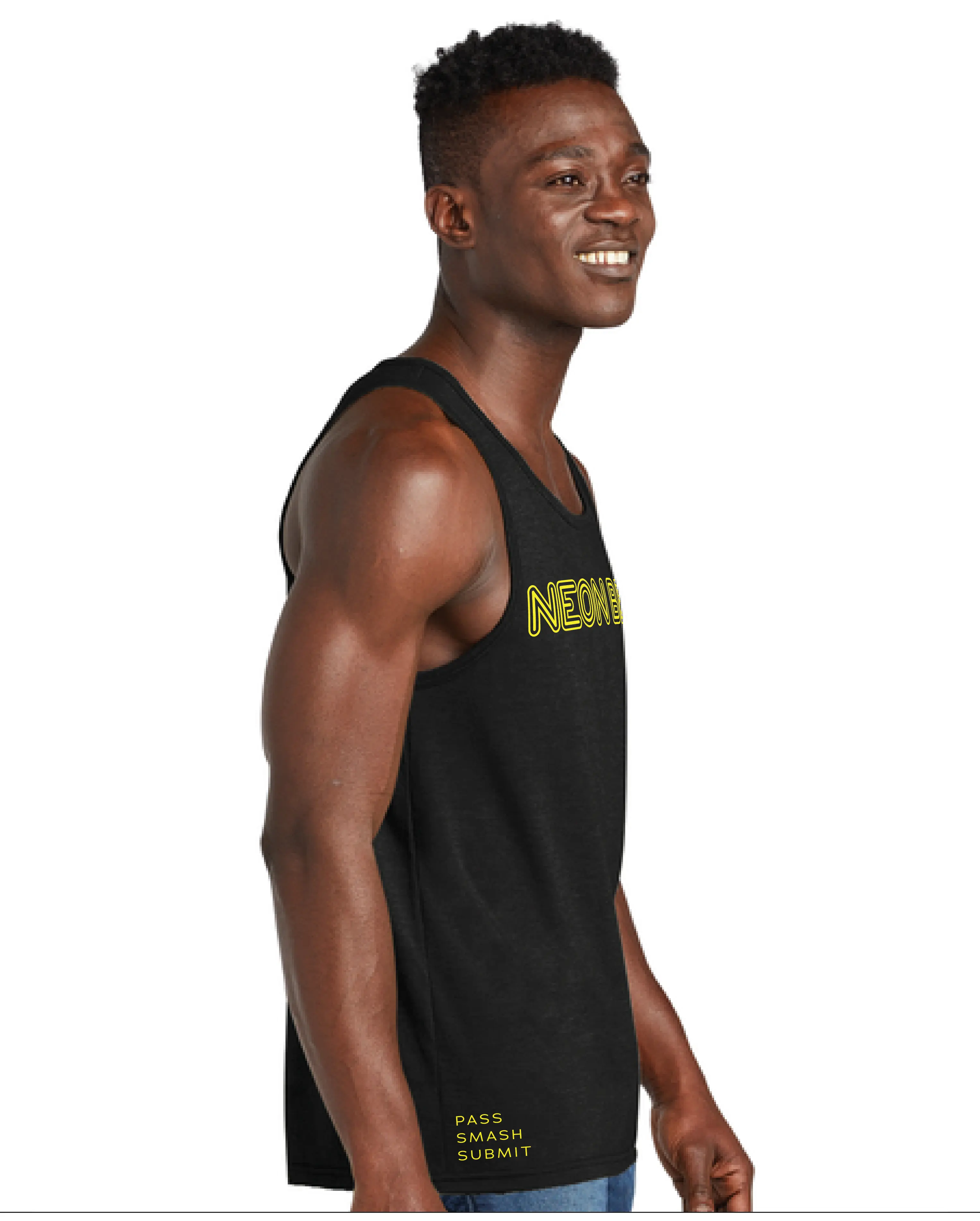 Neon Belly V3 Jiu-Jitsu Tank Top – Funny BJJ Pressure Game Shirt