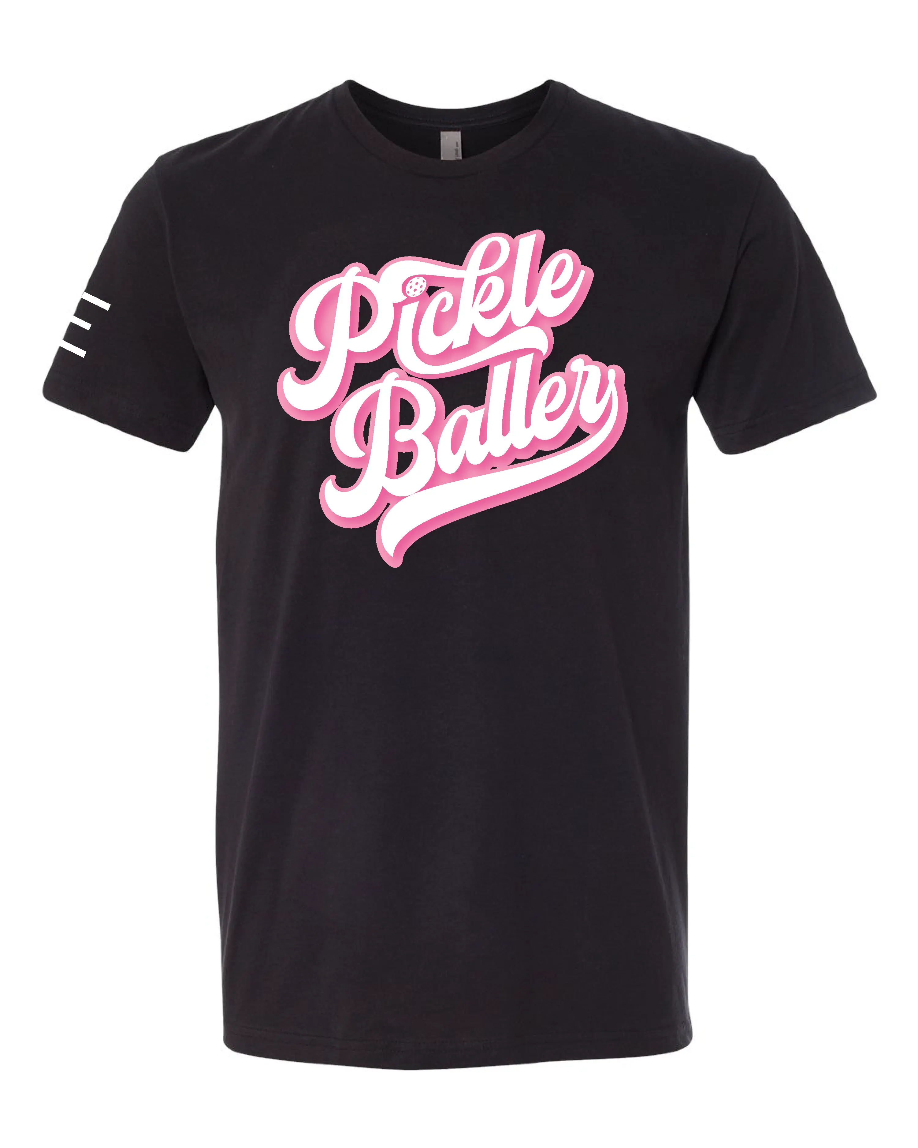 Pickle Baller (Pink) - Funny PickleBall t-shirt Vintage style