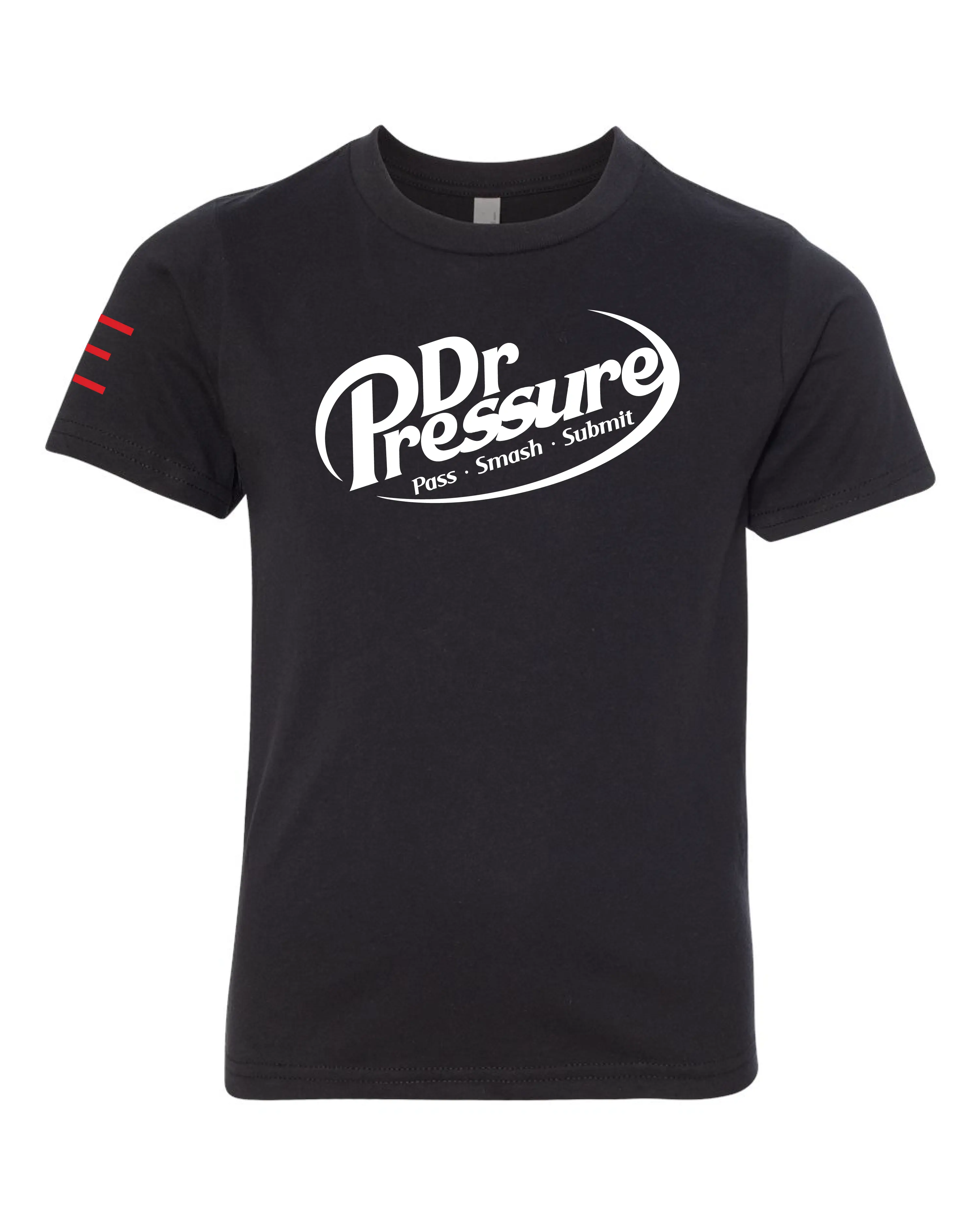 Youth - Dr. Pressure - Pass, Smash, Submit - BJJ Funny T-shirt