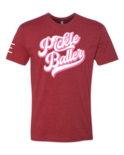 Pickle Baller (Pink) - Funny PickleBall t-shirt Vintage style
