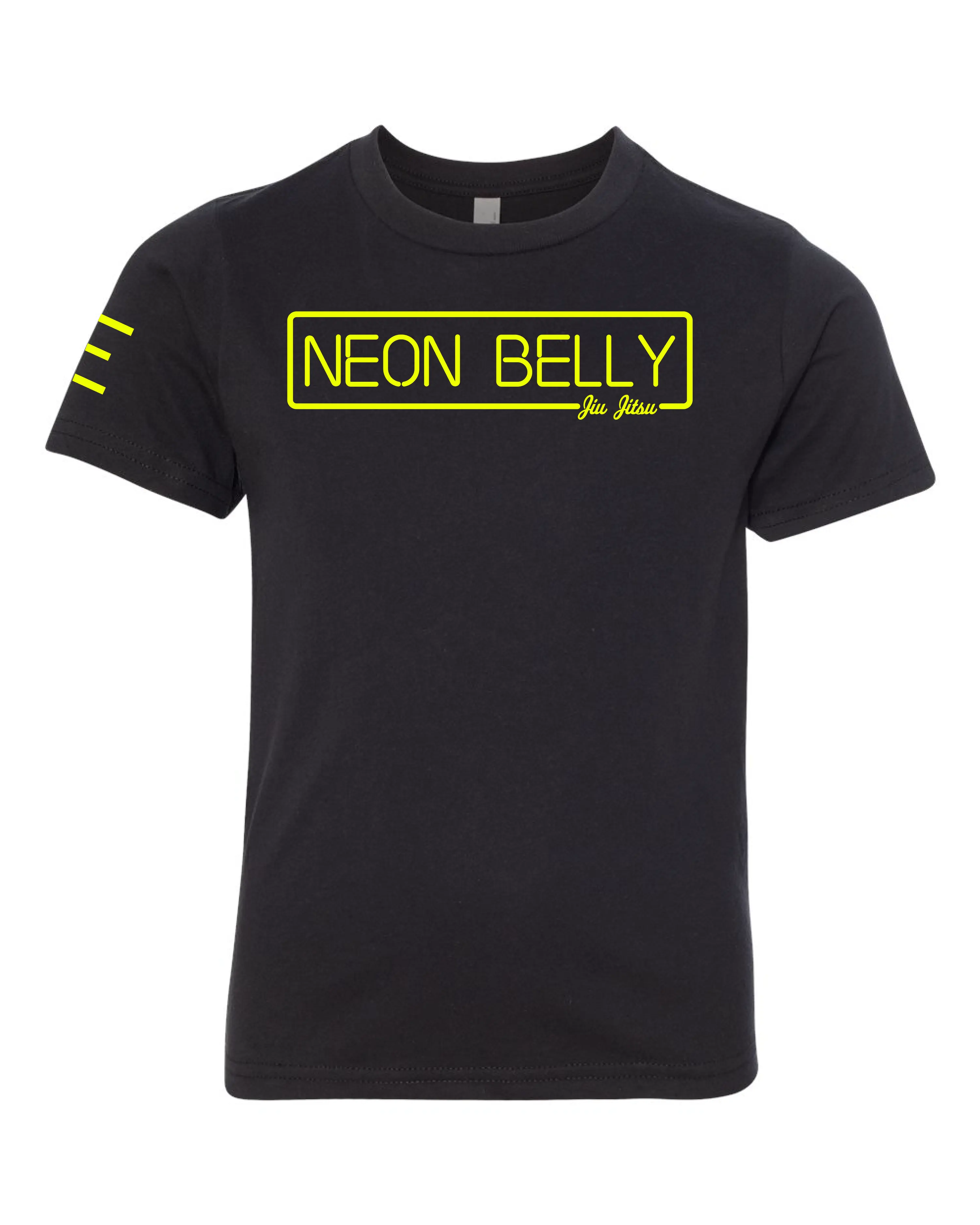 Youth - Neon Belly (Knee on Belly) - BJJ Funny T-Shirt - Original