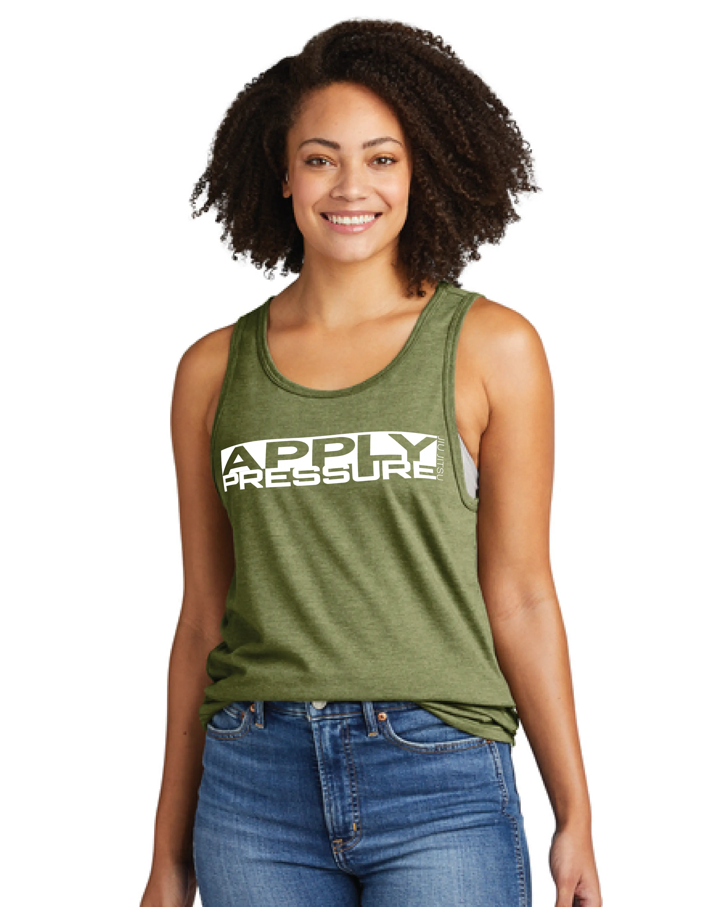 Apply Pressure Jiu-Jitsu Tank Top – BJJ Pressure Passing & Mindset Shirt - 3Three Apparel LLC.