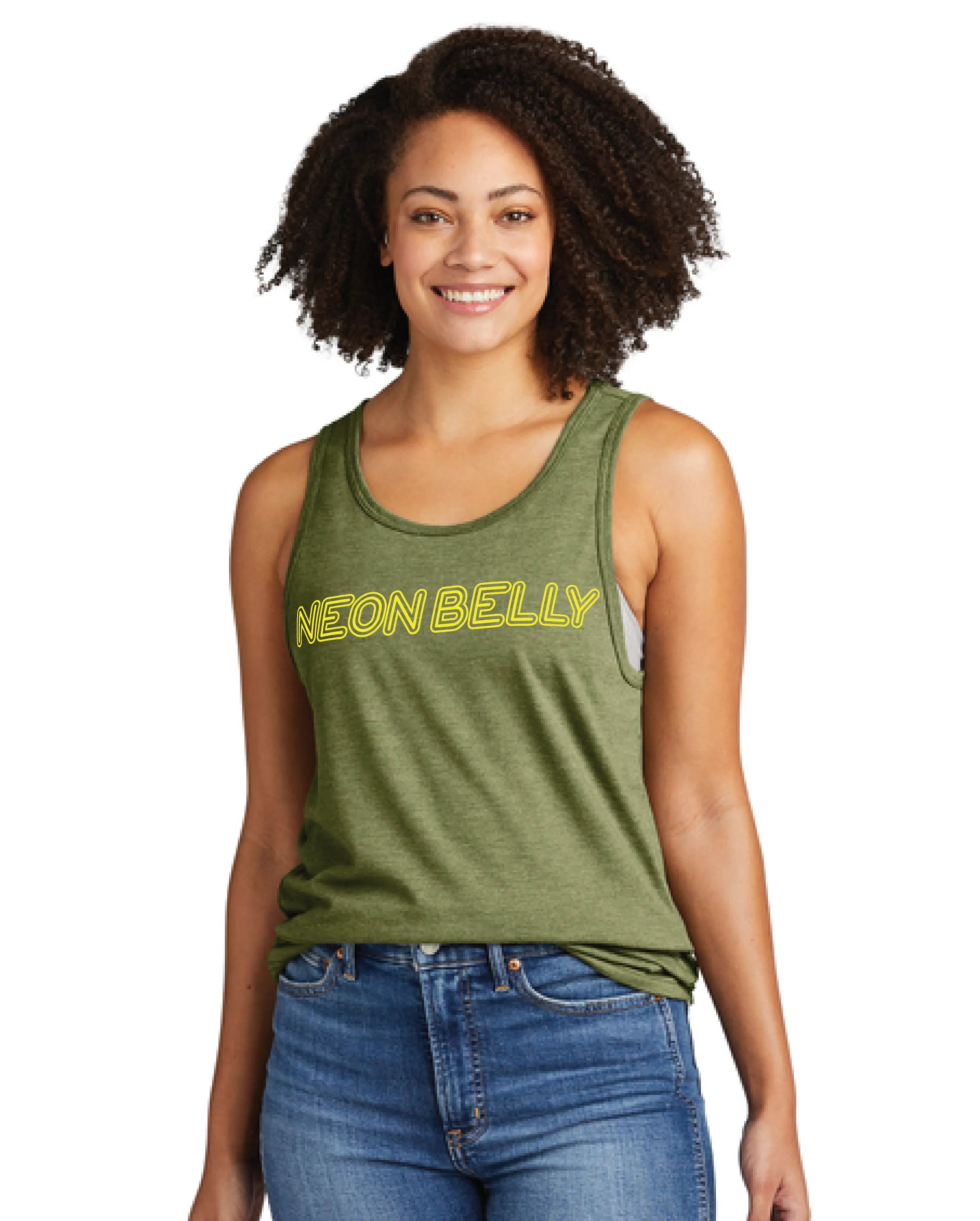 Neon Belly V3 Jiu-Jitsu Tank Top – Funny BJJ Pressure Game Shirt