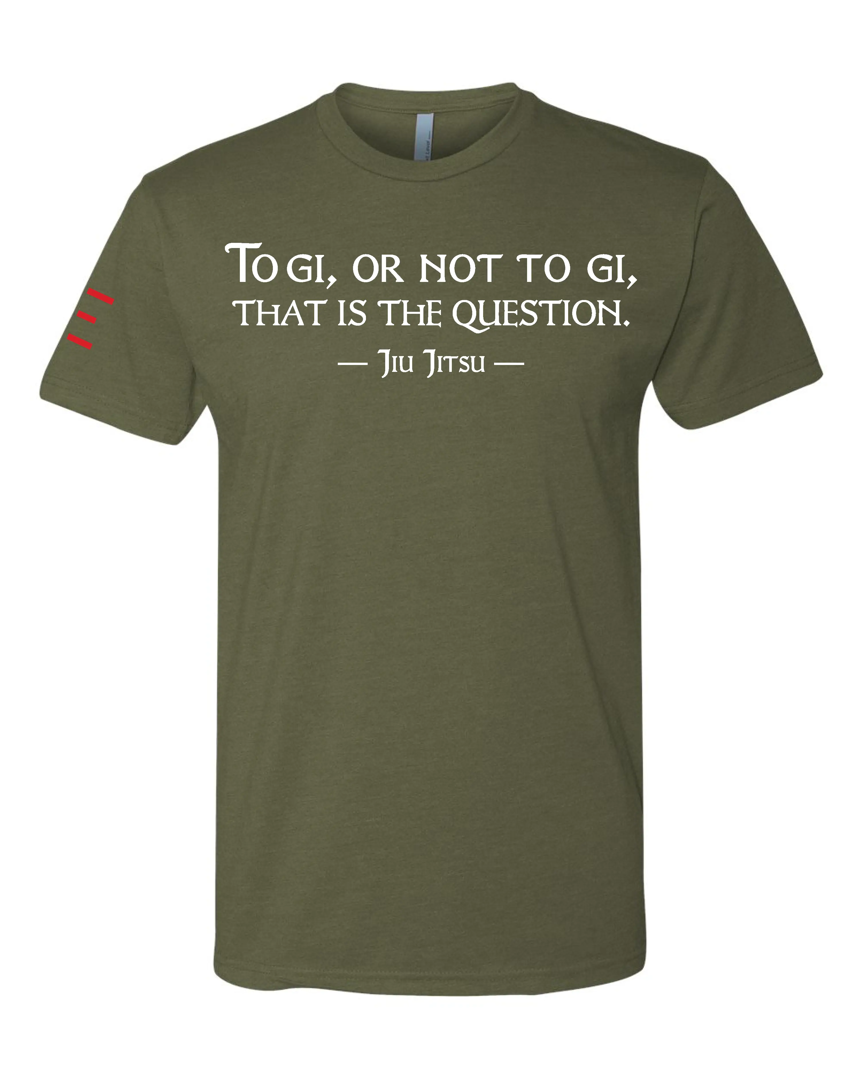 "To Gi or Not to Gi" Jiu-Jitsu T-Shirt - Perfect for Gi vs. No-Gi Debate