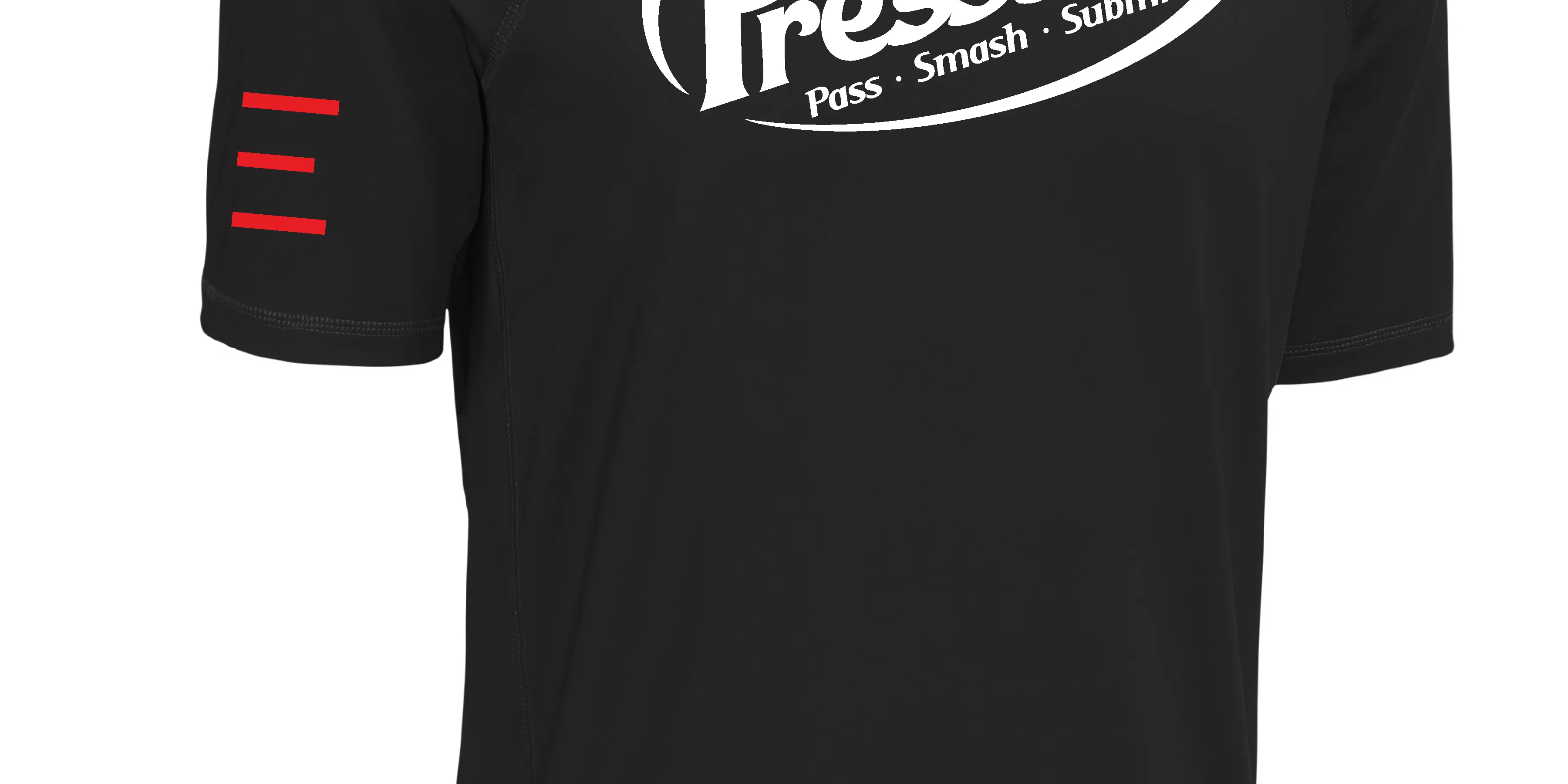 JIU-JITSU - Dr. Pressure - Pass, Smash, Submit - Short Sleeve & Long Sleeve - Black Rashguard