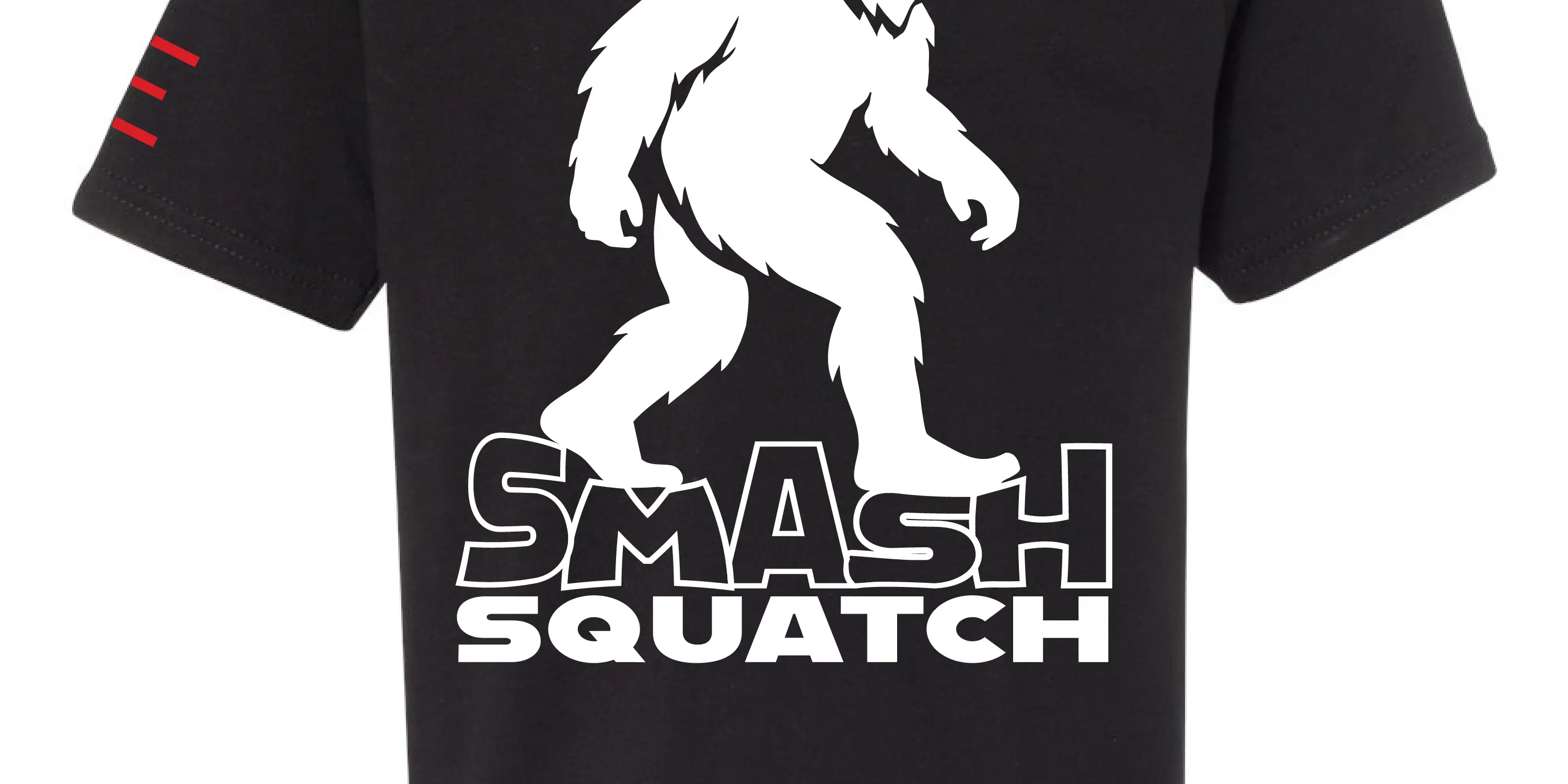 Youth - Smash Squatch Jiu-Jitsu T-Shirt – Funny Bigfoot BJJ Parody for Kids