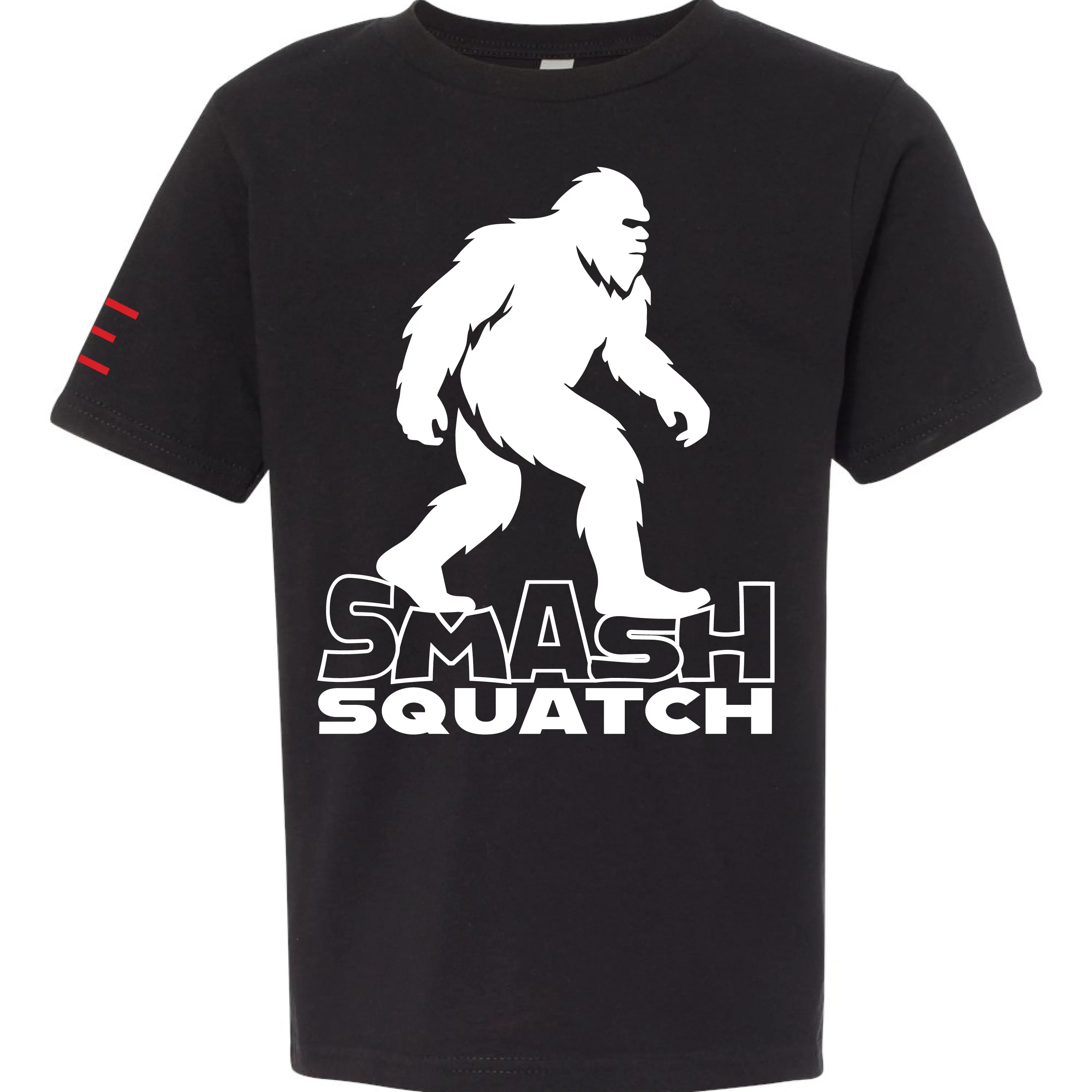 Youth - Smash Squatch Jiu-Jitsu T-Shirt – Funny Bigfoot BJJ Parody for Kids
