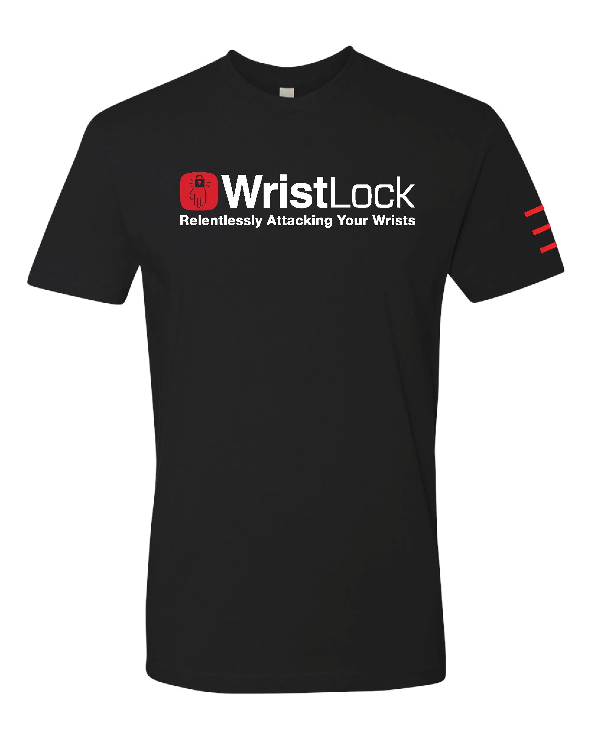 Jiu Jitsu - WristLock: Relentlessly Attacking Your Wrists - LifeLock Parody Logo