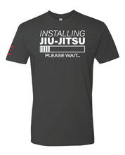 Installing Jiu-Jitsu Status Bar Please Wait - BJJ Funny Meme Premium T-Shirt