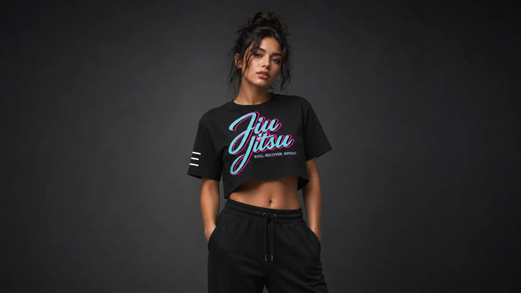 BJJ-Themed-Crop-Tops 3Three Apparel LLC.