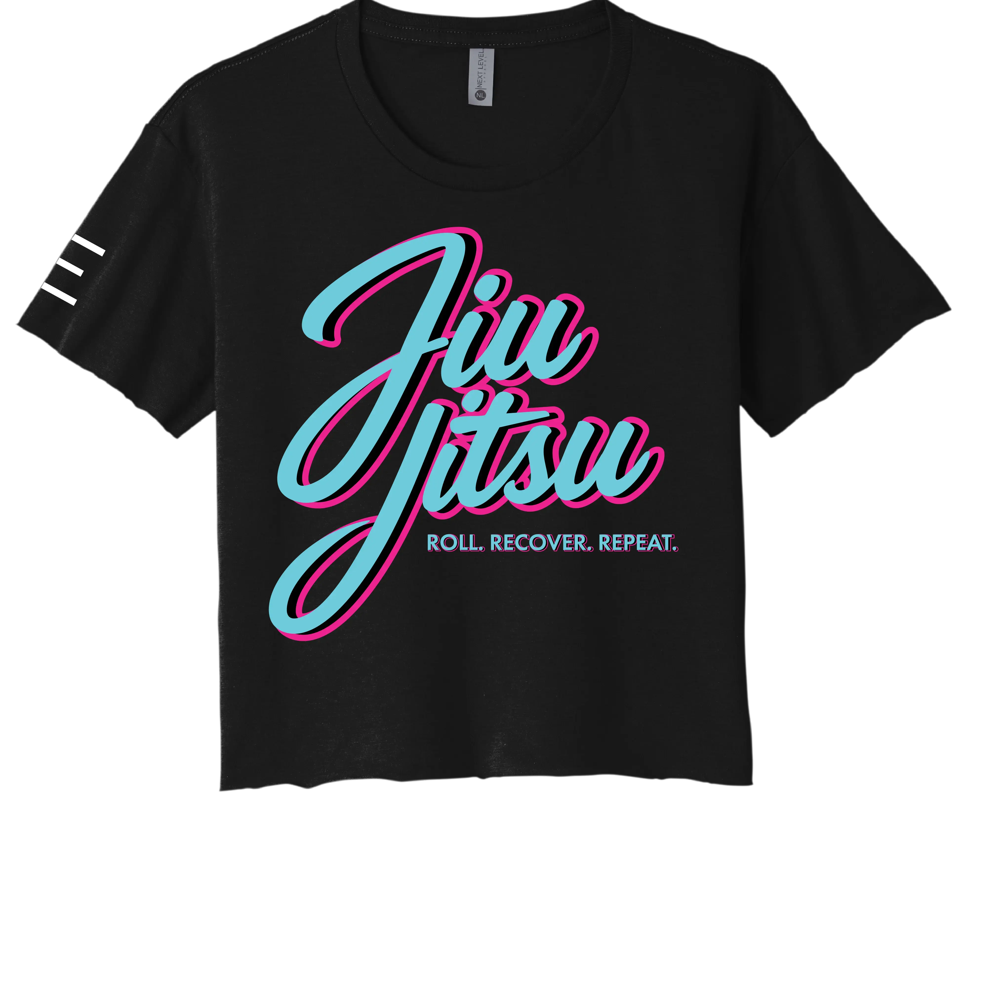 BJJ-Themed-Crop-Tops 3Three Apparel LLC.