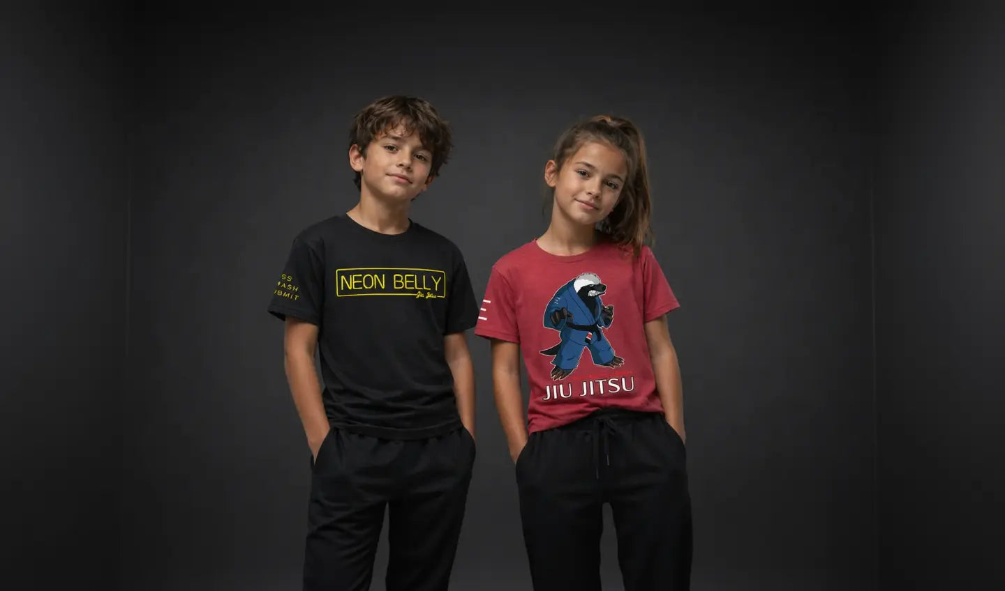 Jiu-Jitsu-Kids-Youth-Tees 3Three Apparel LLC.