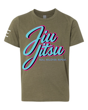 Youth - Roll Recover Repeat Youth Jiu-Jitsu T-Shirt 