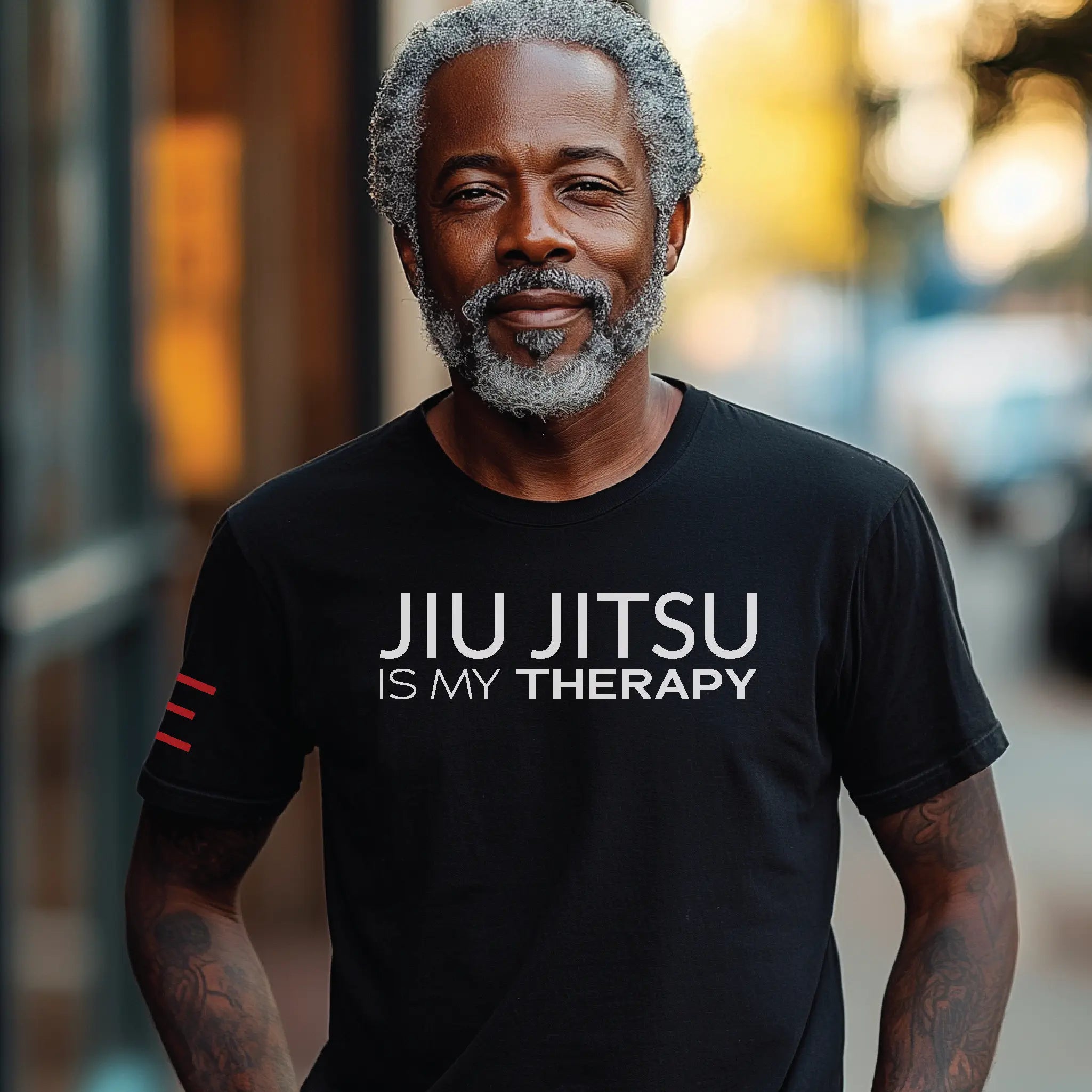 Jiu-Jitsu is my Therapy Shirt - Premium BJJ Apparel for Jiu-Jitsu Enthusiasts 