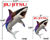 Mat Shark Jiu Jitsu UV Sticker | Beware of the Shark