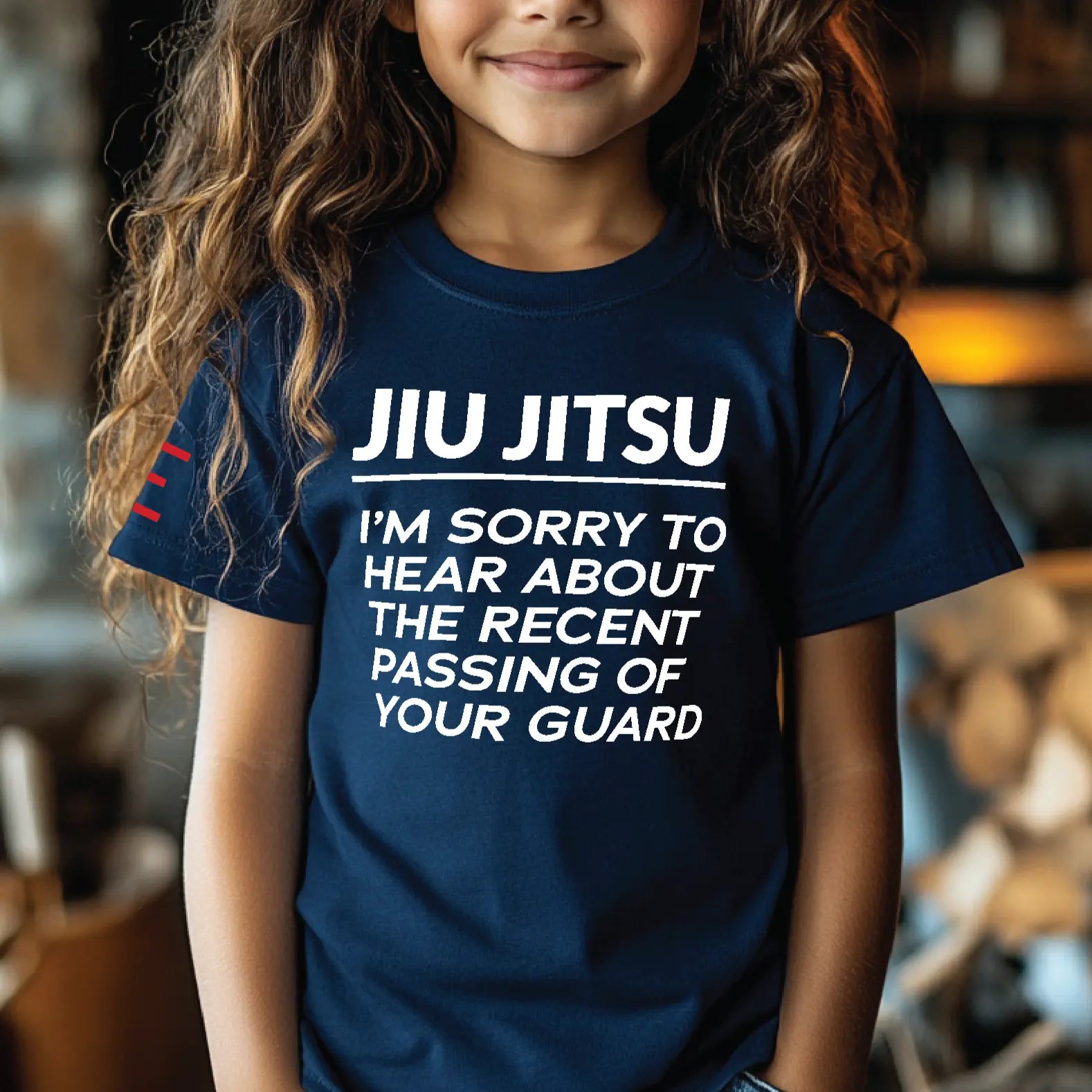 Youth Jiu-Jitsu - I’m Sorry to Hear About the Recent Passing of your Guard - BJJ Funny Premium Shirt- BJJ Youth T-Shirt - 3Three Apparel LLC.