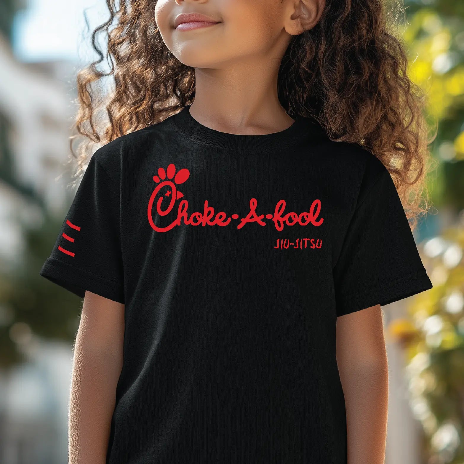 Youth - Choke a Fool - Jiu-Jitsu Parody T-Shirt Funny Meme - 3Three Apparel LLC.