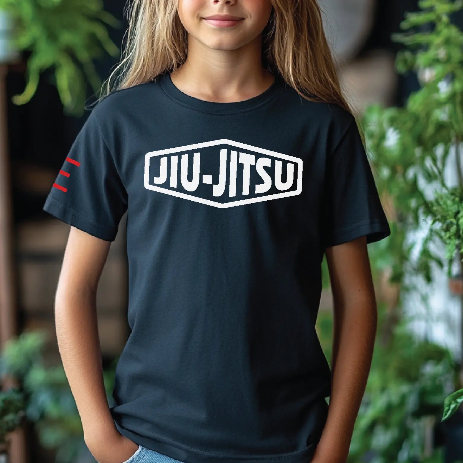 Vintage Classic Jiu-Jitsu Logo - Youth t-shirt - Timeless Comfort for Young Grapplers - 3Three Apparel LLC.