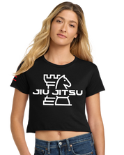 Jiu-Jitsu Physical Chess Match - Crop Top - 3Three Apparel LLC.