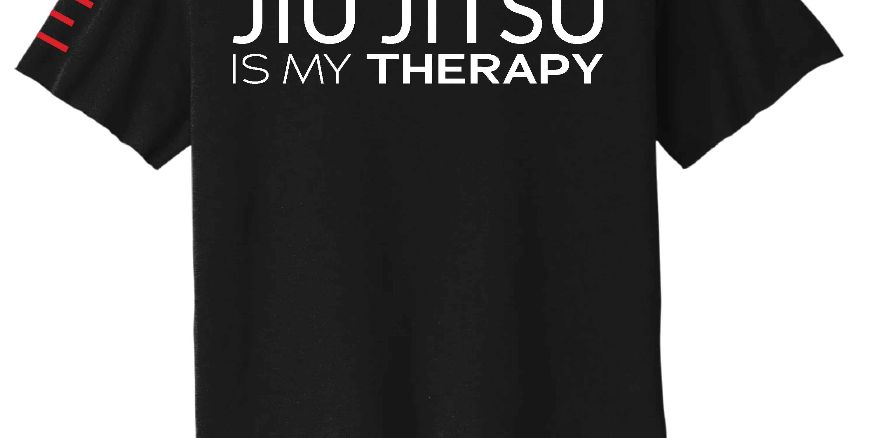 "Jiu Jitsu is My Therapy" Women's Crop Top - 3Three Apparel LLC.