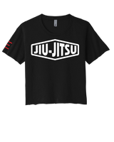 Classic Jiu-Jitsu Premium Women's Crop Top