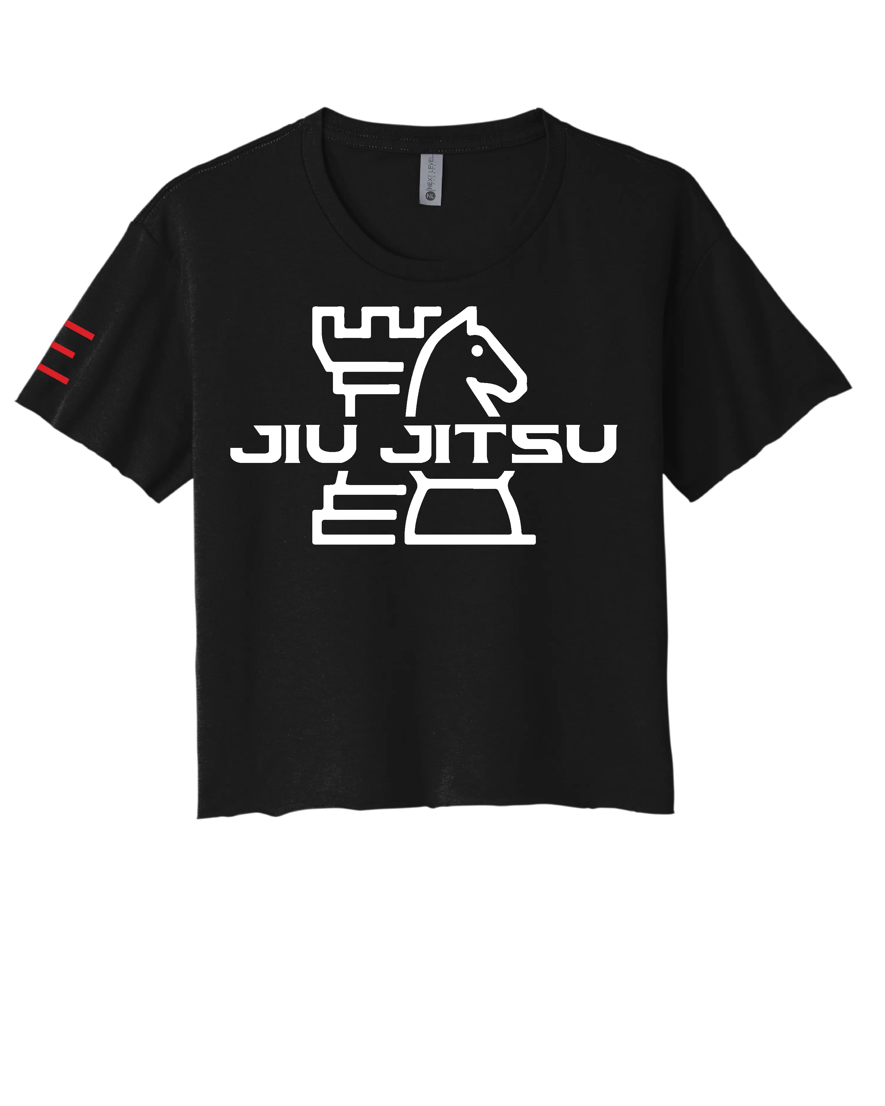Jiu-Jitsu Physical Chess Match - Crop Top - 3Three Apparel LLC.