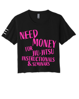 Need Money for Jiu-Jitsu Instructionals & Seminars Crop Top