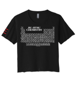 Jiu-Jitsu Chemistry Crop Top - Periodic Table of Jiu-Jitsu BJJ Enthusiasts