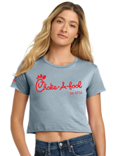 "Choke a Fool" - Jiu-Jitsu Parody Logo Women's Crop Top