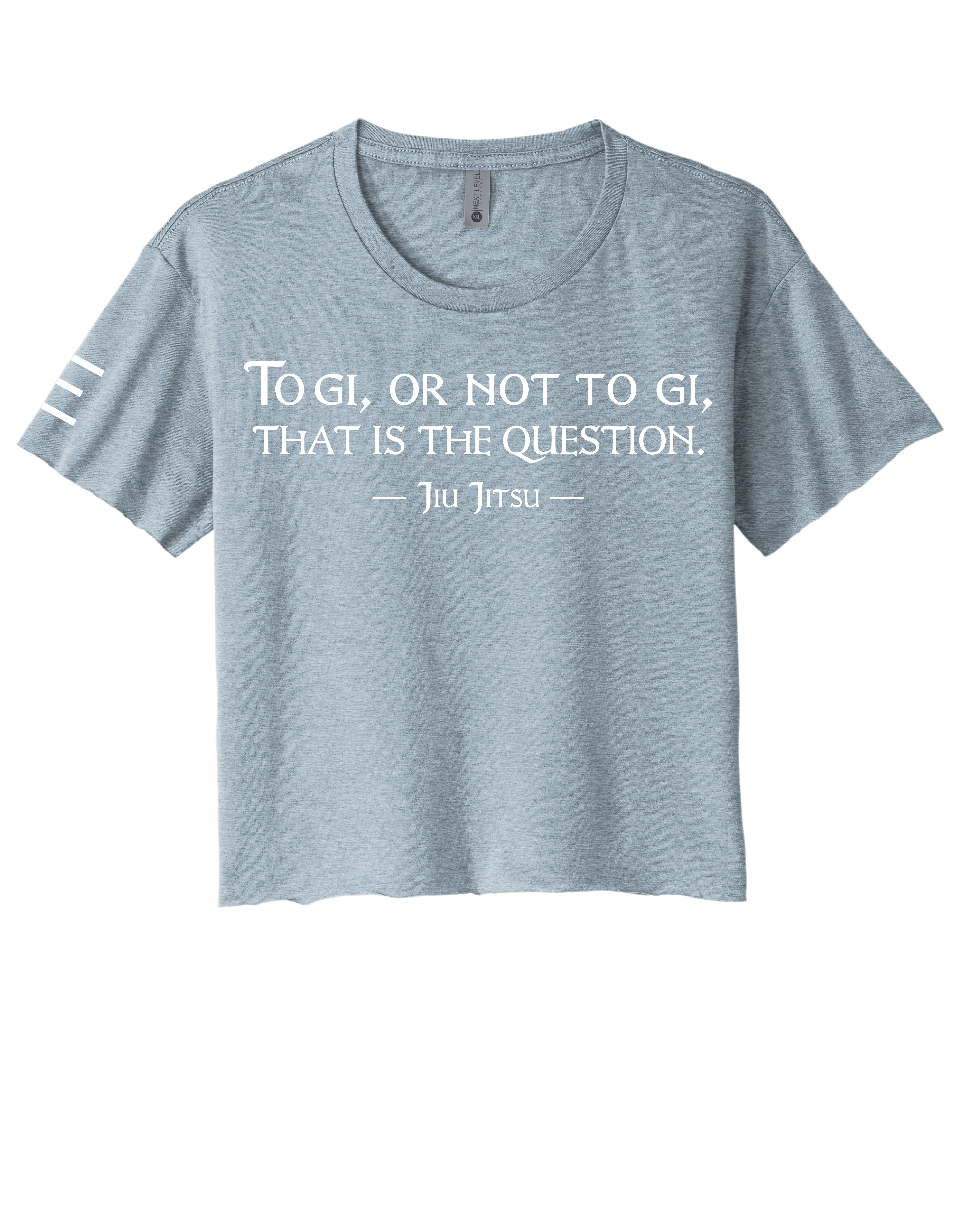 "To Gi or Not to Gi" Jiu-Jitsu Crop Top