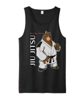 BO the Grizzly Jiu-Jitsu Tank Top – Fun Character BJJ Shirt