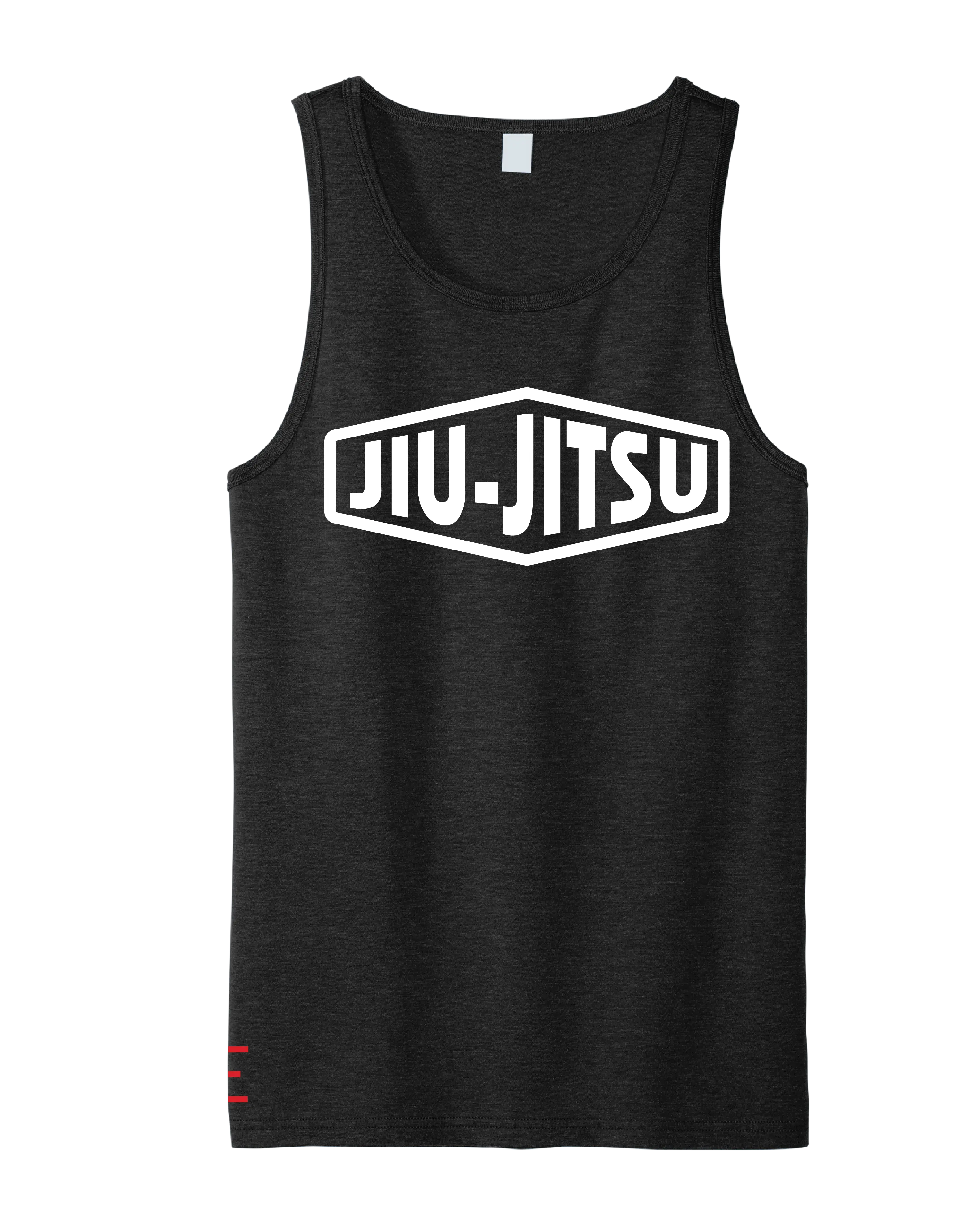 Jiu-Jitsu Badge Logo Tank Top – Clean & Bold BJJ Lifestyle Shirt 