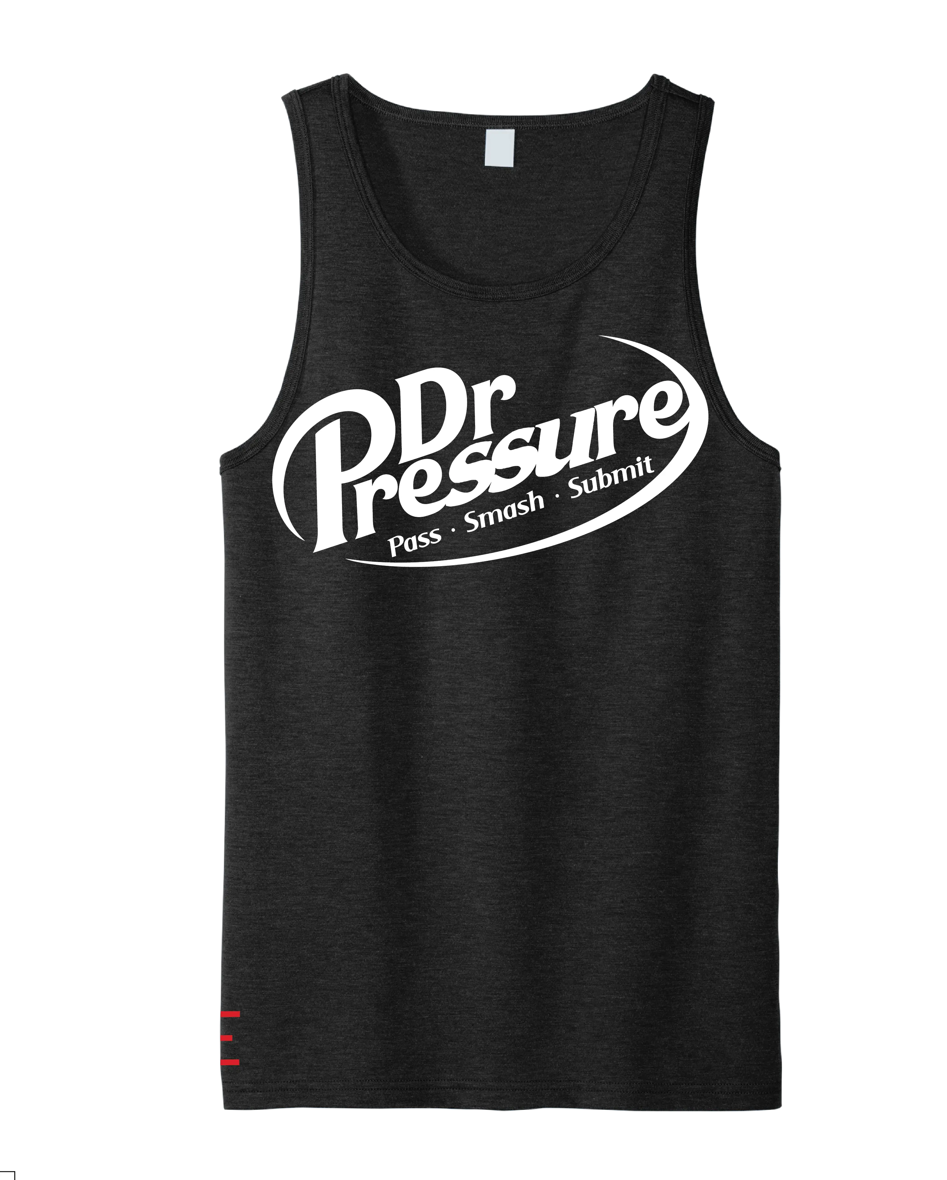 Dr. Pressure Jiu-Jitsu Tank Top – Pass, Smash, Submit BJJ Shirt 
