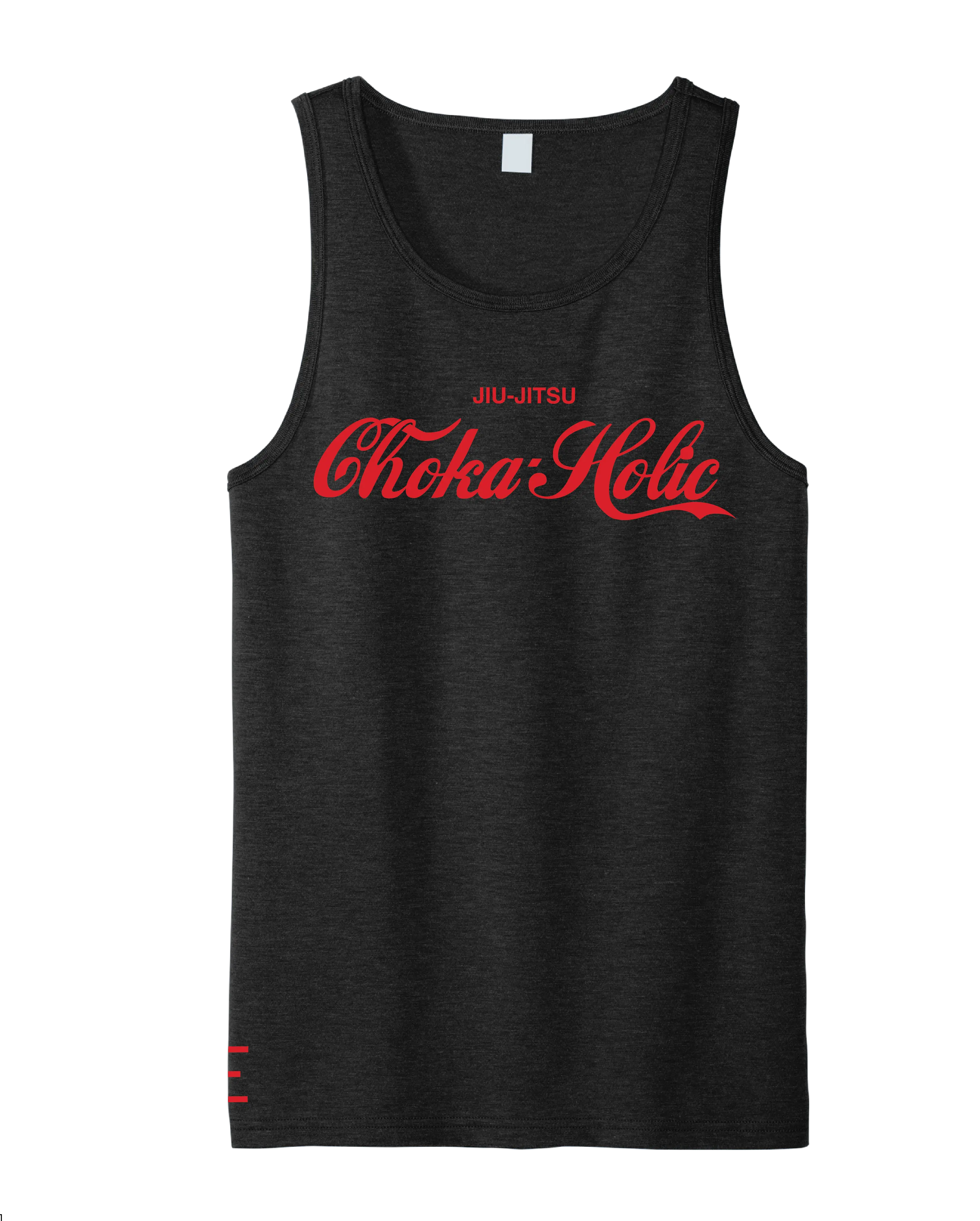 Choka-Holic Jiu-Jitsu Tank Top – Funny BJJ Parody Shirt 