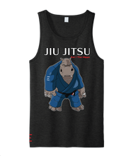 Kai the Hippo Jiu-Jitsu Tank Top – BJJ Animals Series Pressure Game Shirt