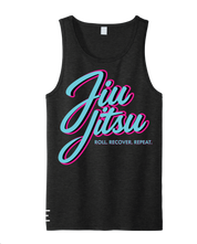 Roll Recover Repeat Jiu-Jitsu Tank Top – Retro 80s Miami Style BJJ Tank 
