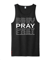 Pray vs Prey Jiu-Jitsu Tank Top – Faith and Fight BJJ Grappling Shirt for Training and Open Mat