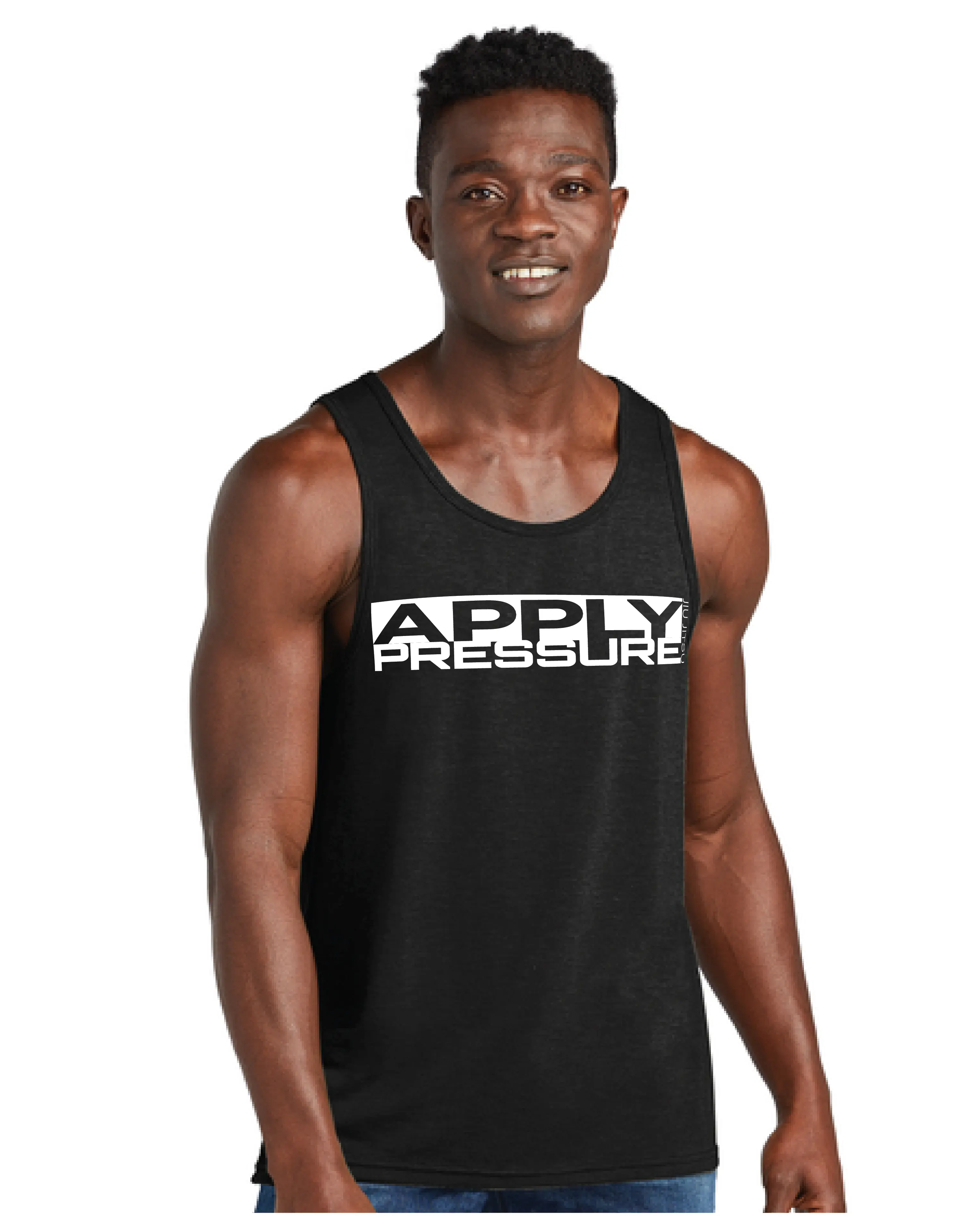 Apply Pressure Jiu-Jitsu Tank Top – BJJ Pressure Passing & Mindset Shirt - 3Three Apparel LLC.