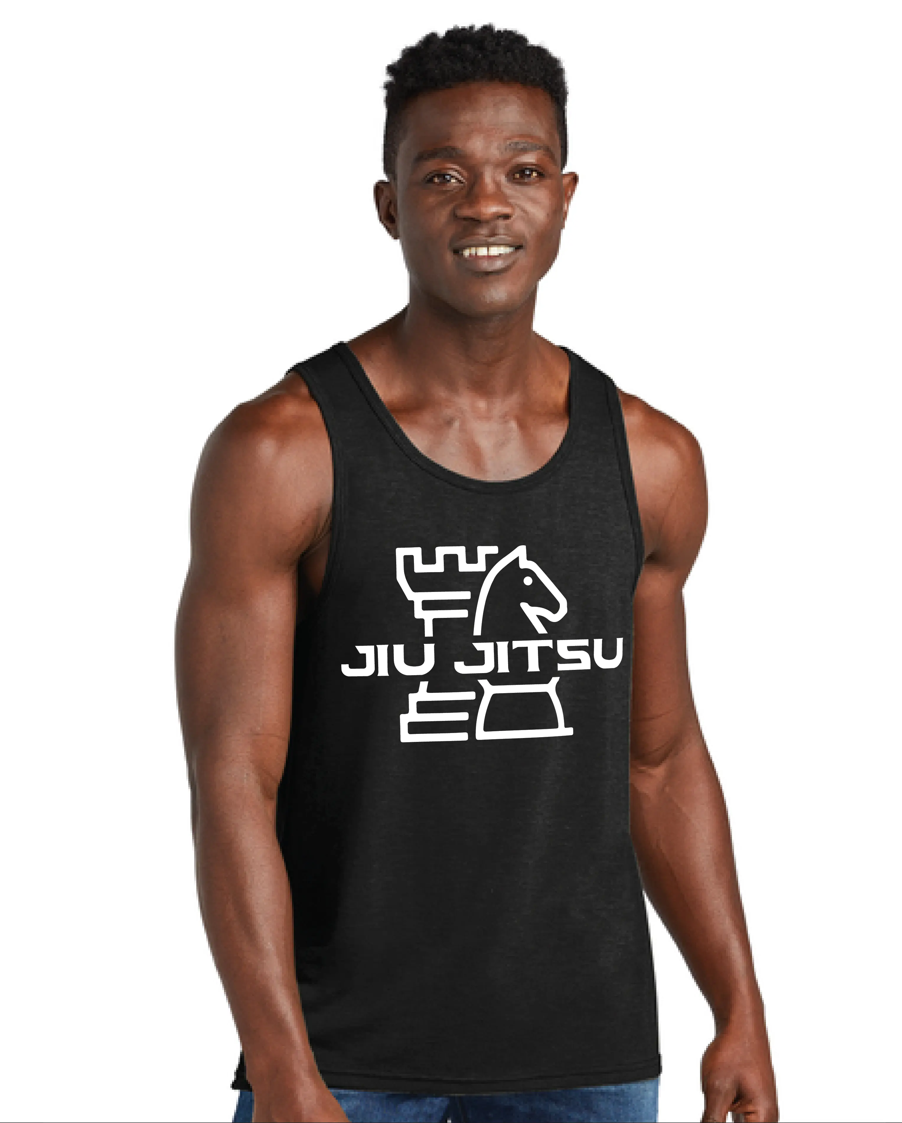 Jiu-Jitsu Chess Tank Top – Strategy, Timing, Technique BJJ Shirt 