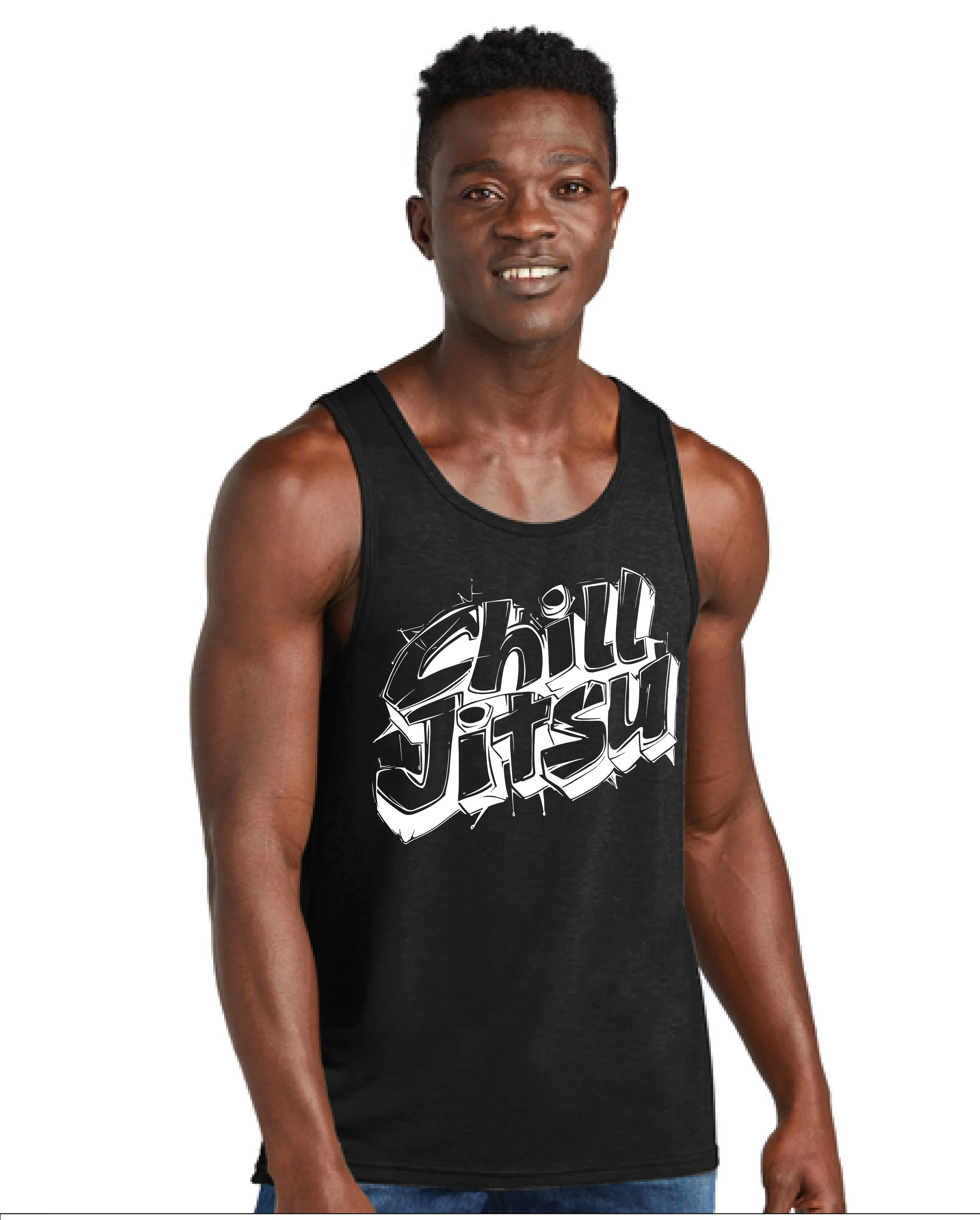 Chill Jitsu Tank Top – Street Style Relaxed BJJ Vibes Shirt 
