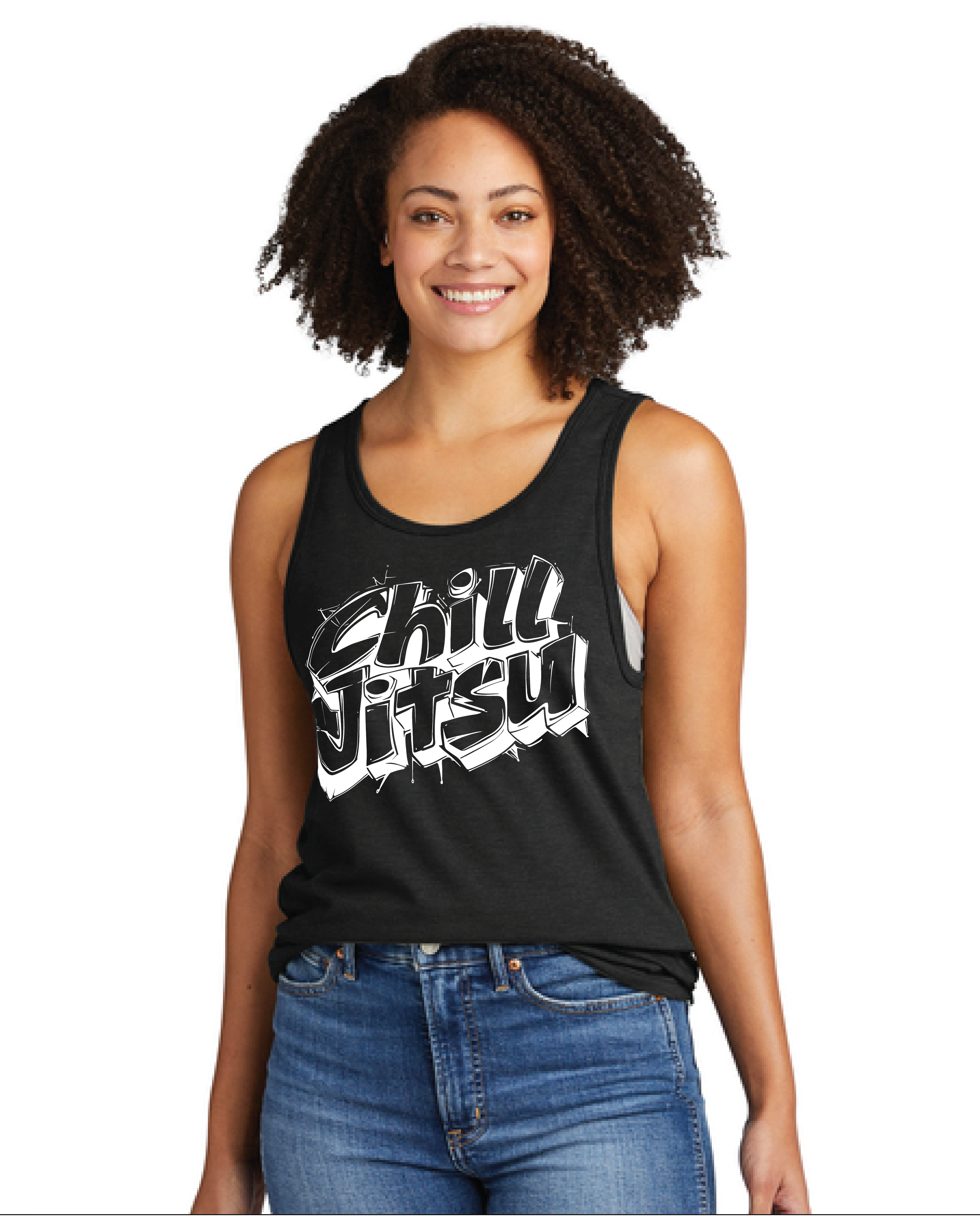 Chill Jitsu Tank Top – Street Style Relaxed BJJ Vibes Shirt