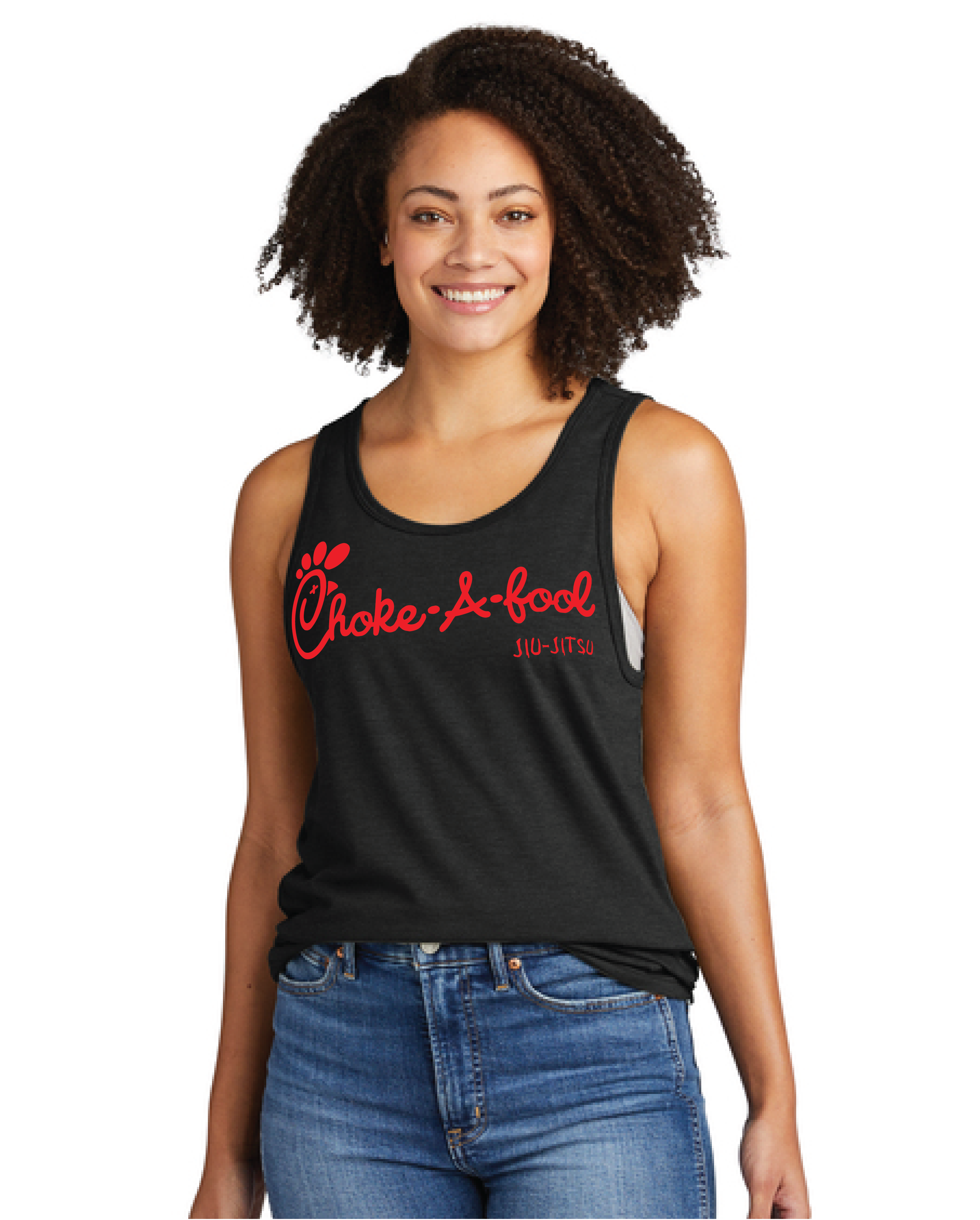 Choke-A-Fool Jiu-Jitsu Tank Top – Funny BJJ Grappling Shirt