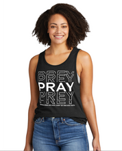 Pray vs Prey Jiu-Jitsu Tank Top – Faith and Fight BJJ Grappling Shirt for Training and Open Mat 