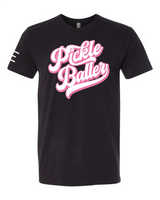 Pickle Baller (Pink) - Funny PickleBall t-shirt Vintage style