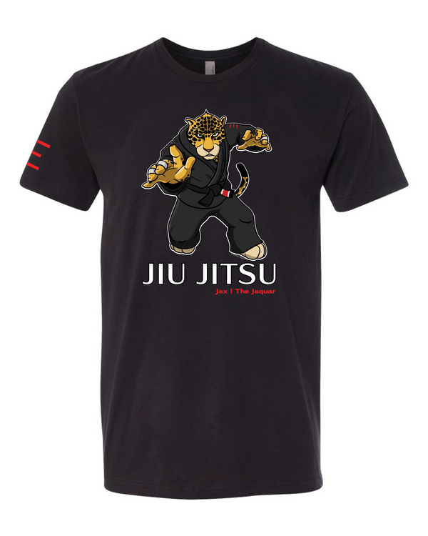 Jax the Agile Jaguar – Adult BJJ Premium T-shirt 