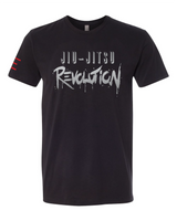 Jiu-Jitsu Revolution T-Shirt – Matte Silver Print, Ultra-Soft & Lightweight