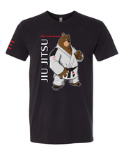 Bo the Tenacious Grizzly – Adult BJJ Premium T-shirt