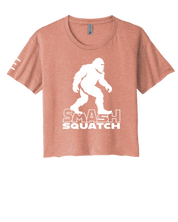 Smash Squatch Jiu-Jitsu Crop Top – Funny Bigfoot BJJ Shirt
