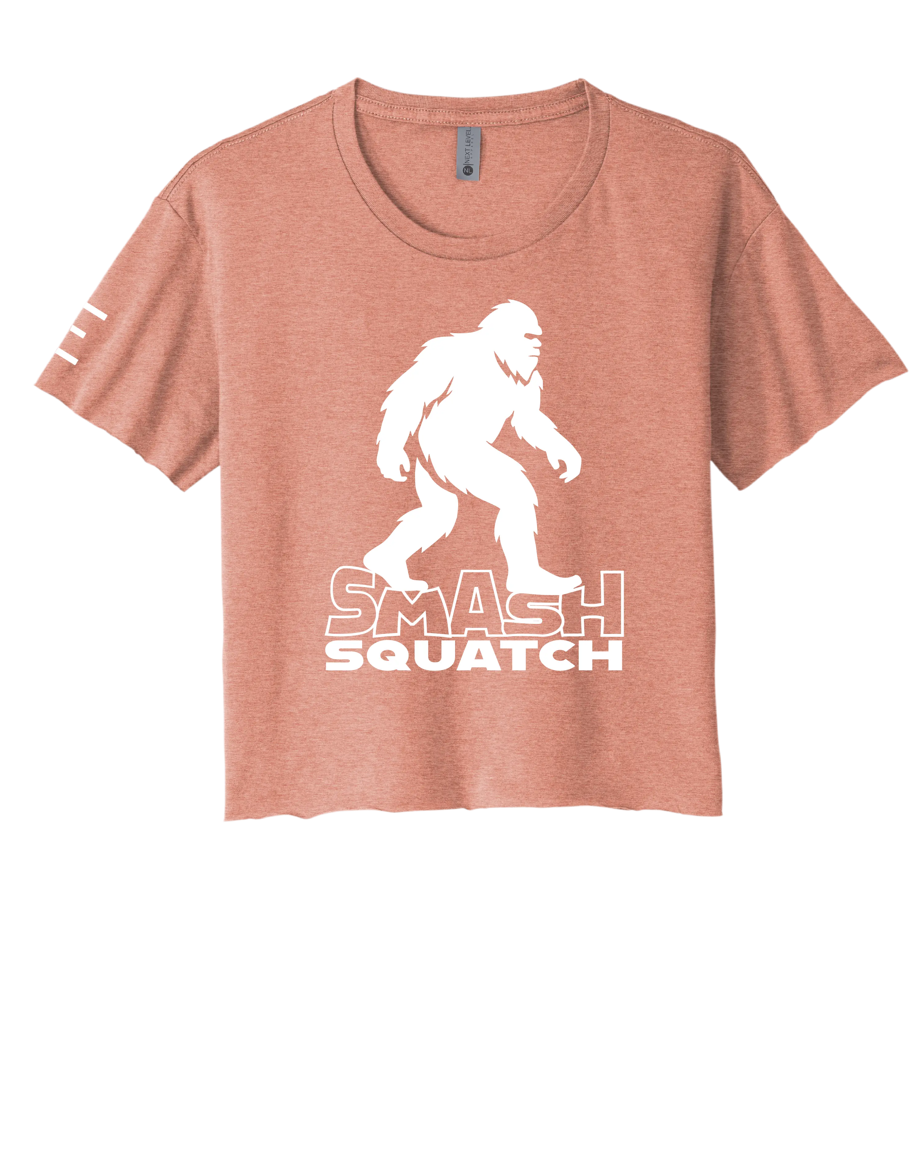 Smash Squatch Jiu-Jitsu Crop Top – Funny Bigfoot BJJ Shirt